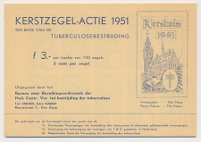 TBC / Tuberculosebestrijding - Kerstzegelboekje 1951 