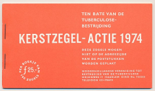 TBC / Tuberculosebestrijding - Kerstzegelboekje 1974