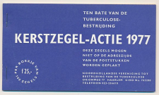 TBC / Tuberculosebestrijding - Kerstzegelboekje 1977