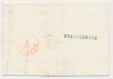 Naamstempel Prinsenhage - Breda - Haarlem 1853
