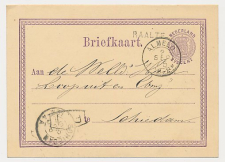 Naamstempel Raalte - Almelo - Schiedam 1875