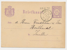 Naamstempel Raalte - Zwolle 1878