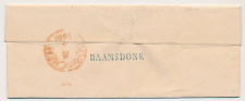 Naamstempel Raamsdonk - Gorinchem - Giessendam 1861