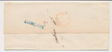Naamstempel Raamsdonk - Breda - Zevenbergen - Klundert 1856