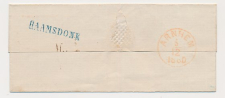 Naamstempel Raamsdonk - Utrecht - Arnhem 1860