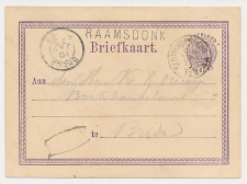 Naamstempel Raamsdonk - Geertruidenberg - Breda 1875