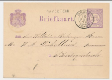 Naamstempel Ravestein - Grave - s Herogenbosch 1879