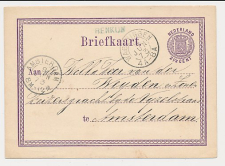 Naamstempel Renkum - Wageningen - Amsterdam 