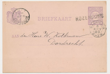 Naamstempel Rozenburg - Maassluis - Dordrecht 1885