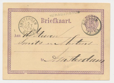 Naamstempel Schagerbrug - Schagen - Amsterdam 1876