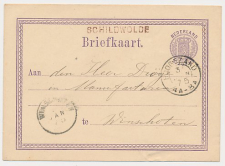 Naamstempel Schildwolde - Hoogezand - Winschoten 1875