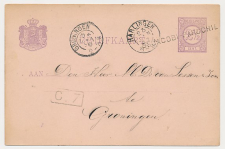 Naamstempel St Jacobi-Parochie - Harlingen - Groningen 1887