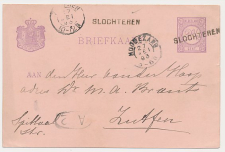 Naamstempel Slochteren - Hoogezand - Zutphen 1893