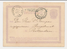 Naamstempel Sommelsdyk - Dirksland - Rotterdam 1871