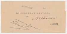 Naamstempel Spanbroek - Wognum - Nibbixwoud 1887