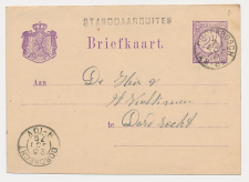 Naamstempel Standdaarbuiten - Oudenbosch - Dordrecht 1879