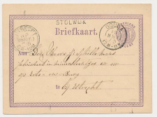 Naamstempel Stolwijk - Gouda - Utrecht 1875