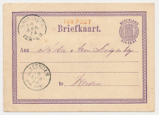 Naamstempel Ten Post - Groningen - Veendam 1874