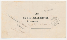 Naamstempel Terheiden - Breda - Zwaluwe 1882