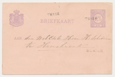 Naamstempel Twisk - Wognum - Hensbroek 1887