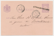 Naamstempel Uithuizermeeden - Onderdendam - Zierikzee 1886