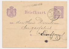 Naamstempel Valkenswaard - Eindhoven 1880