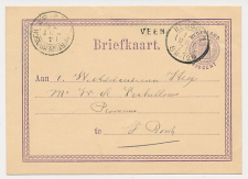 Naamstempel Veen - Heusden - s Hertogenbosch 1876