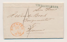 Naamstempel Vierlingsbeek - Boxmeer - Nijmegen - Heumen 1866
