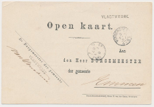 Naamstempel Vlagtwedde - Winschoten - Emmen 1887