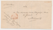 Naamstempel Vlymen - s Hertogenbosch - Helvoirt 1868