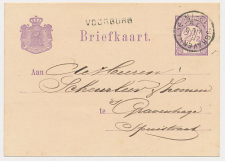 Naamstempel Voorburg - s Gravenhage 1879