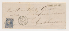 Naamstempel Vriesenveen - Almelo - Enkhuizen 1872
