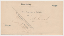 Naamstempel Vught - Helvoirt 1869