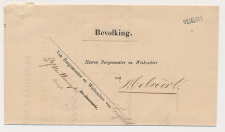 Naamstempel Vught - Helvoirt 1867