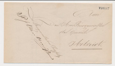 Naamstempel Vught - Helvoirt 1870