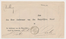 Naamstempel Waalre - Eindhoven - Oerle 1880
