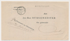Naamstempel Warmenhuizen - Alkmaar - Oerle 1883