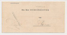 Naamstempel Weerselo - Almelo - Borne 1887
