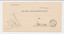Naamstempel Weerselo - Almelo - Borne 1886