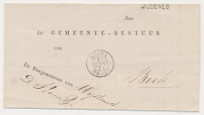 Naamstempel Wijdenes - Hoorn - Beets 1871