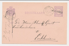 Naamstempel Wijdenes - Hoorn - Enkhuizen 1888