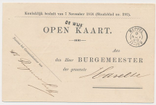 Naamstempel De Wijk - Meppel - Havelte 1890