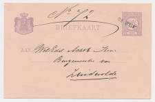 Naamstempel De Wijk - Zuidwolde 1889