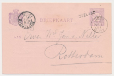 Naamstempel Zeeland - Uden - Rotterdam  1891