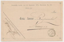 Naamstempel Zeelst - Eindhoven - Nuenen 1884