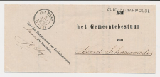 Naamstempel Zuid-Scharwoude - Alkmaar - Noors Scharwoude 1882
