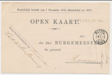 Naamstempel Zuidwolde (Dr) - Meppel - Ruinen 1892