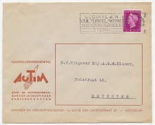 Firma envelop Amsterdam 1949 - Automateriaal 