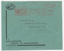 Firma envelop Amsterdam 1941 - Draak