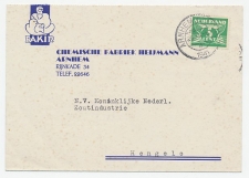 Firma briefkaart Arnhem 1941 - Fakir